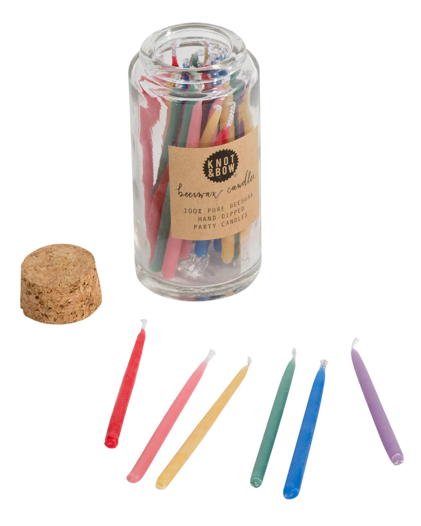 Beeswax Birthday Candles