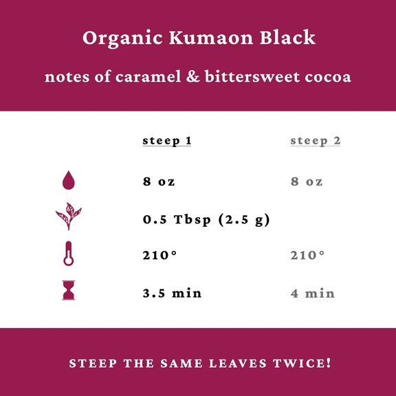 Organic Kumaon Black Loose Leaf Tea