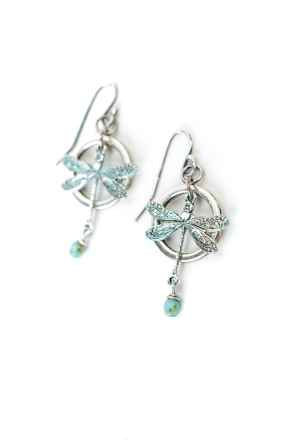 Lakeside Patina Dragonflies
