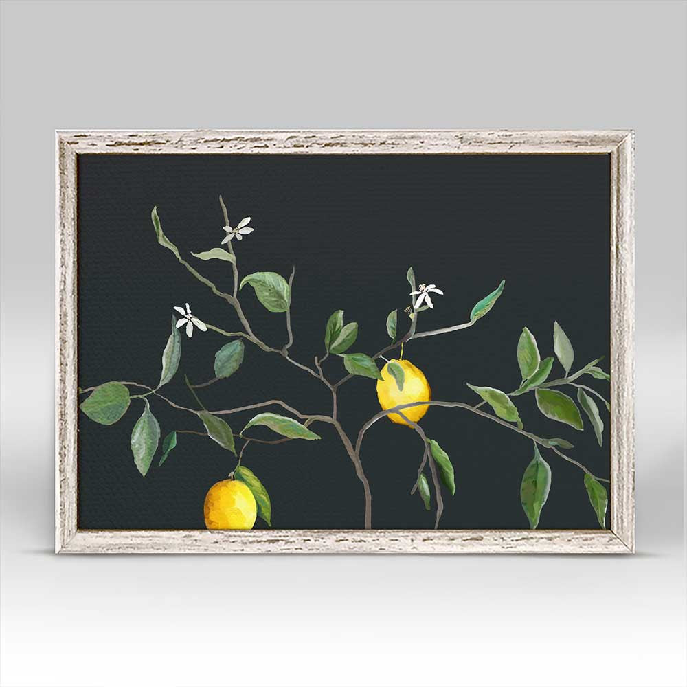 Lemon Branch Mini Canvas
