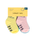 Library Card Baby Socks