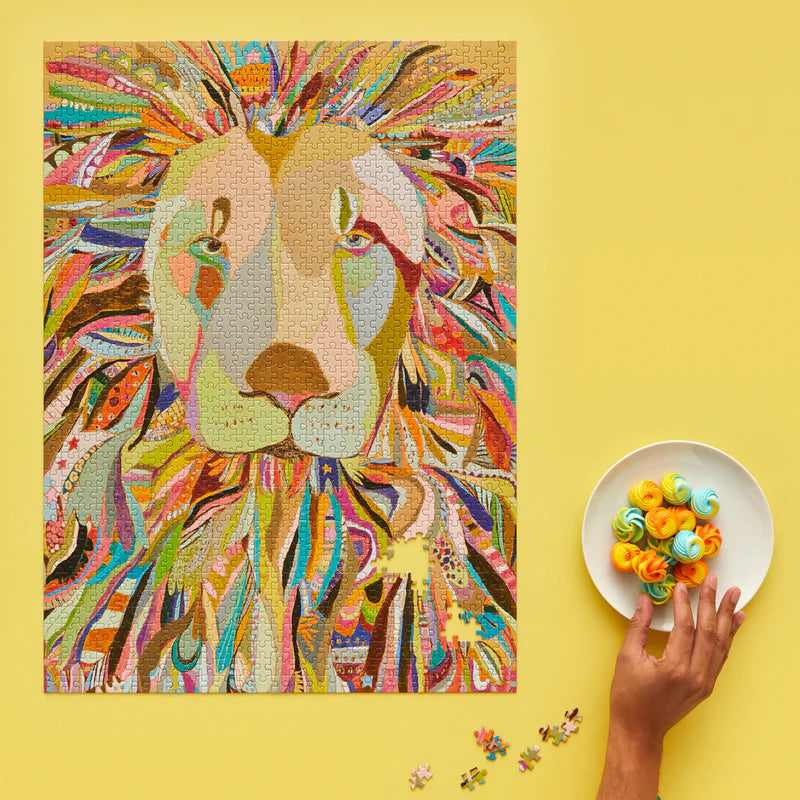 Majestic Lion 1000 Piece Puzzle