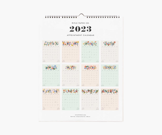 Mayfair 2023 Appointment Calendar