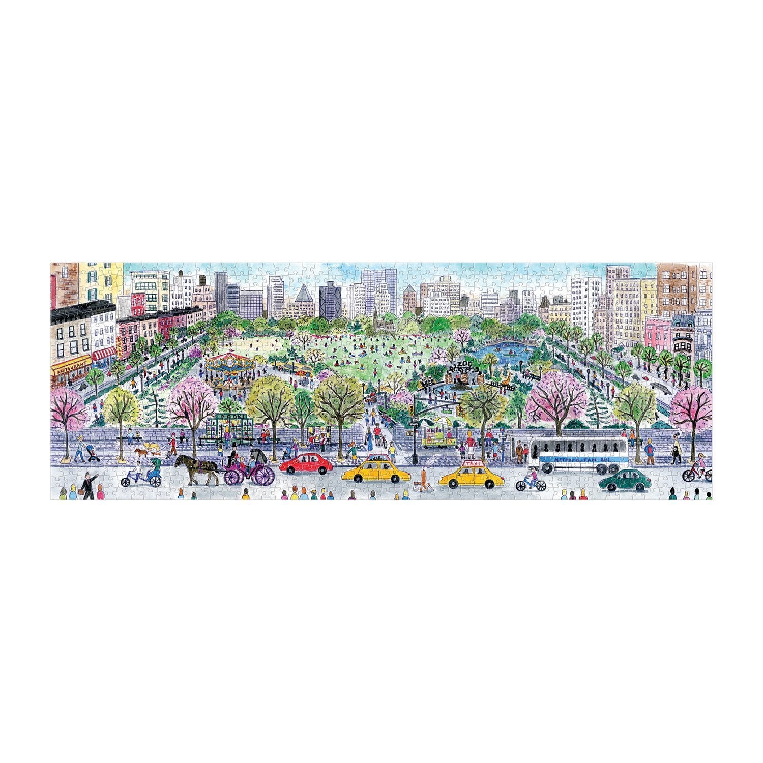 Cityscape Panoramic Puzzle