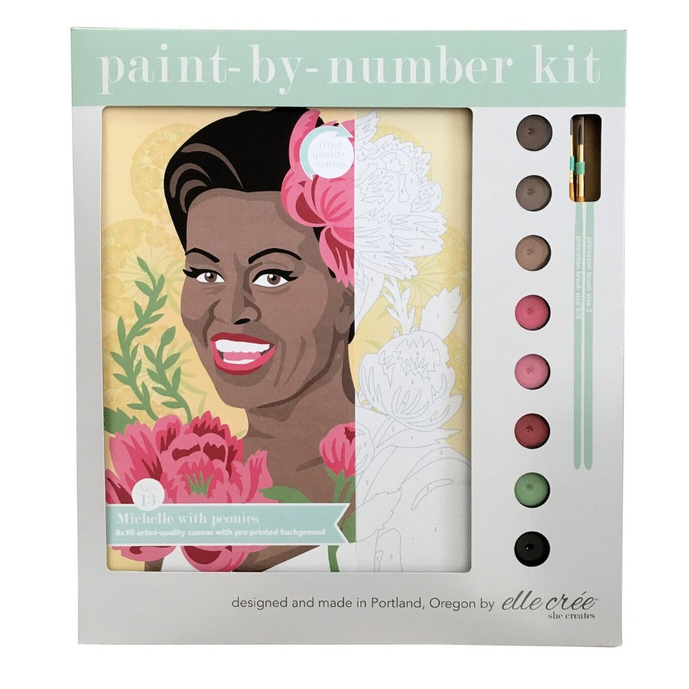 Michelle Obama Paint by Number