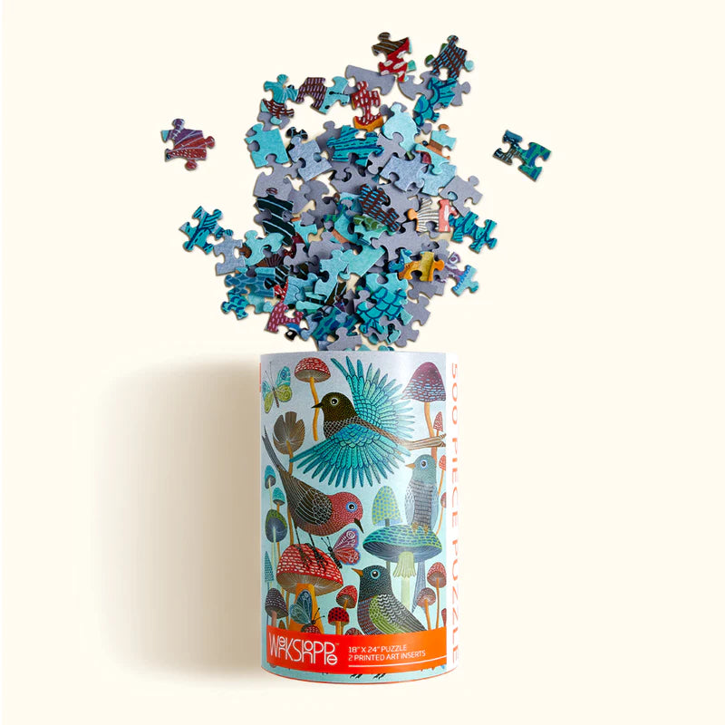 Mushroom Garden 500 Piece Puzzle