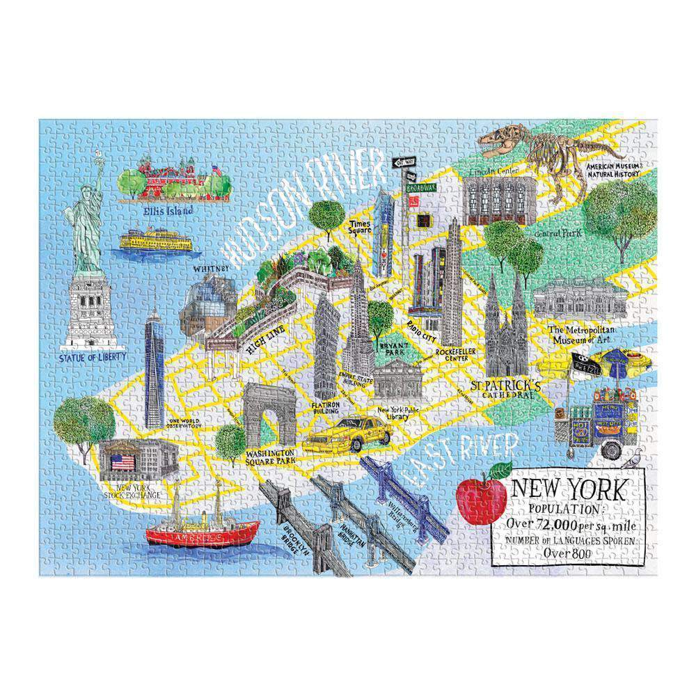 New York Map Puzzle