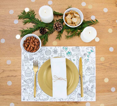 Holiday Paper Placemats