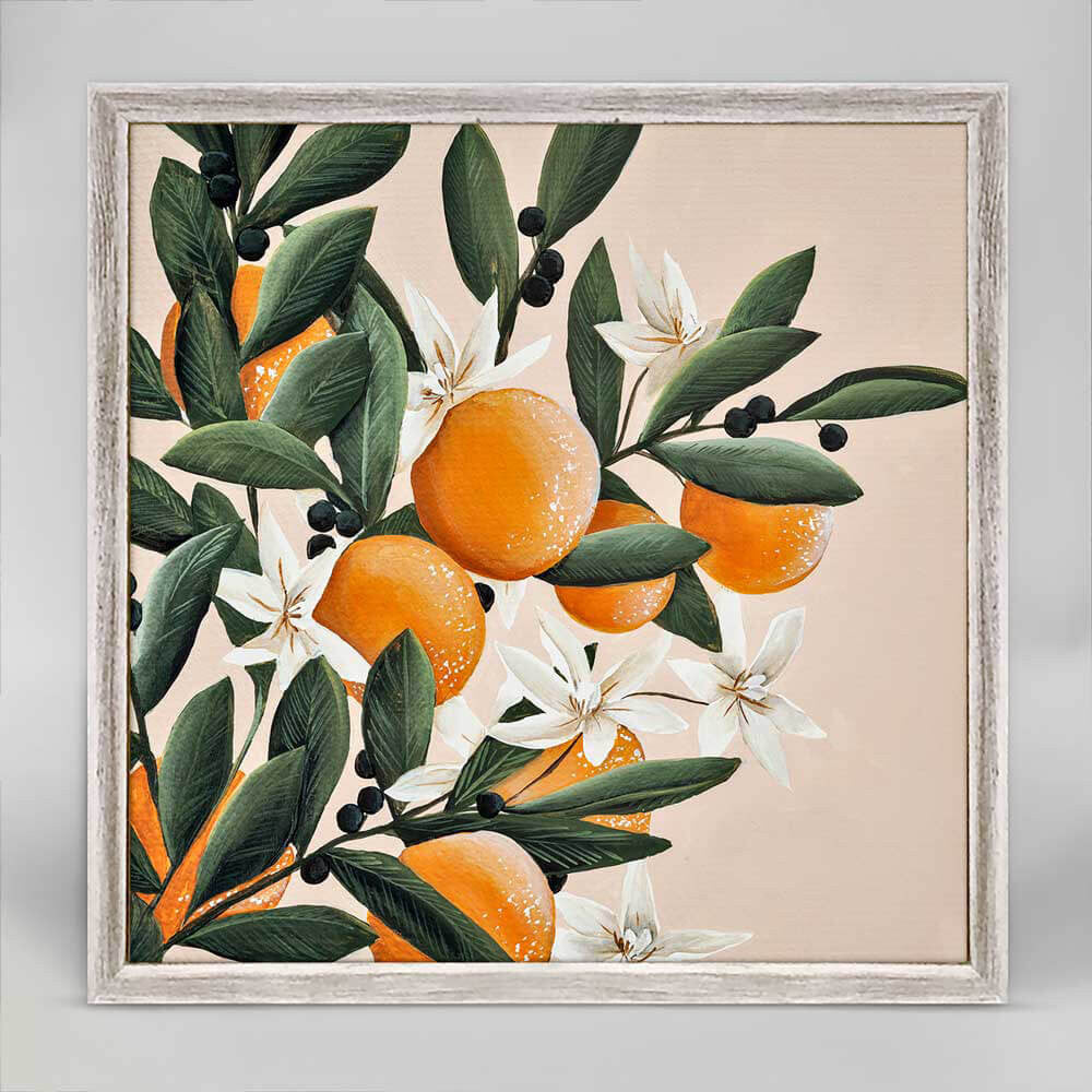Orange Blossom Mini Canvas