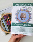 Otterly Adorable Embroidery Kit