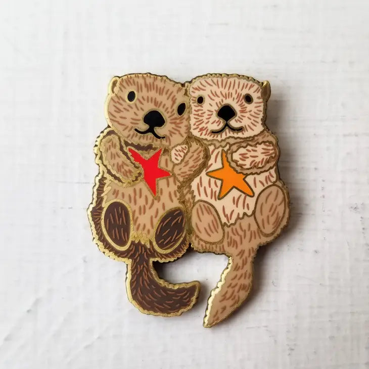 Sea Otters Magnetic Needle Minder