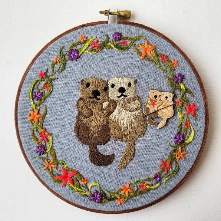 Sea Otters Magnetic Needle Minder