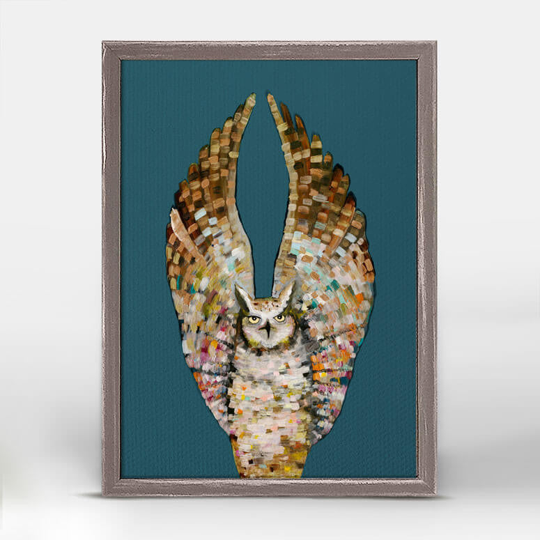 Owl Ballet Mini Canvas
