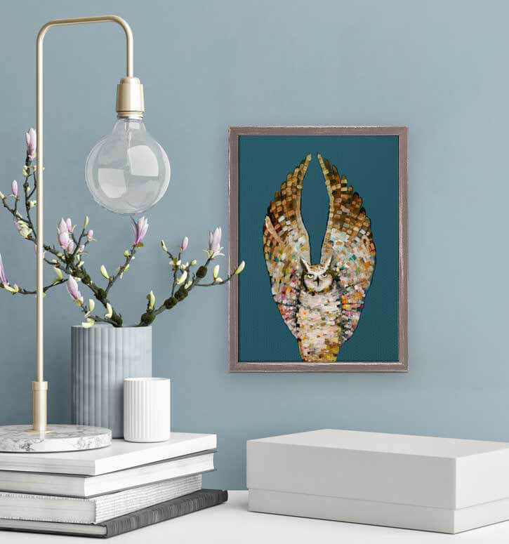 Owl Ballet Mini Canvas