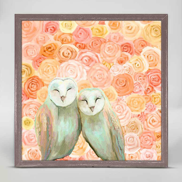 Owl Besties Mini Canvas