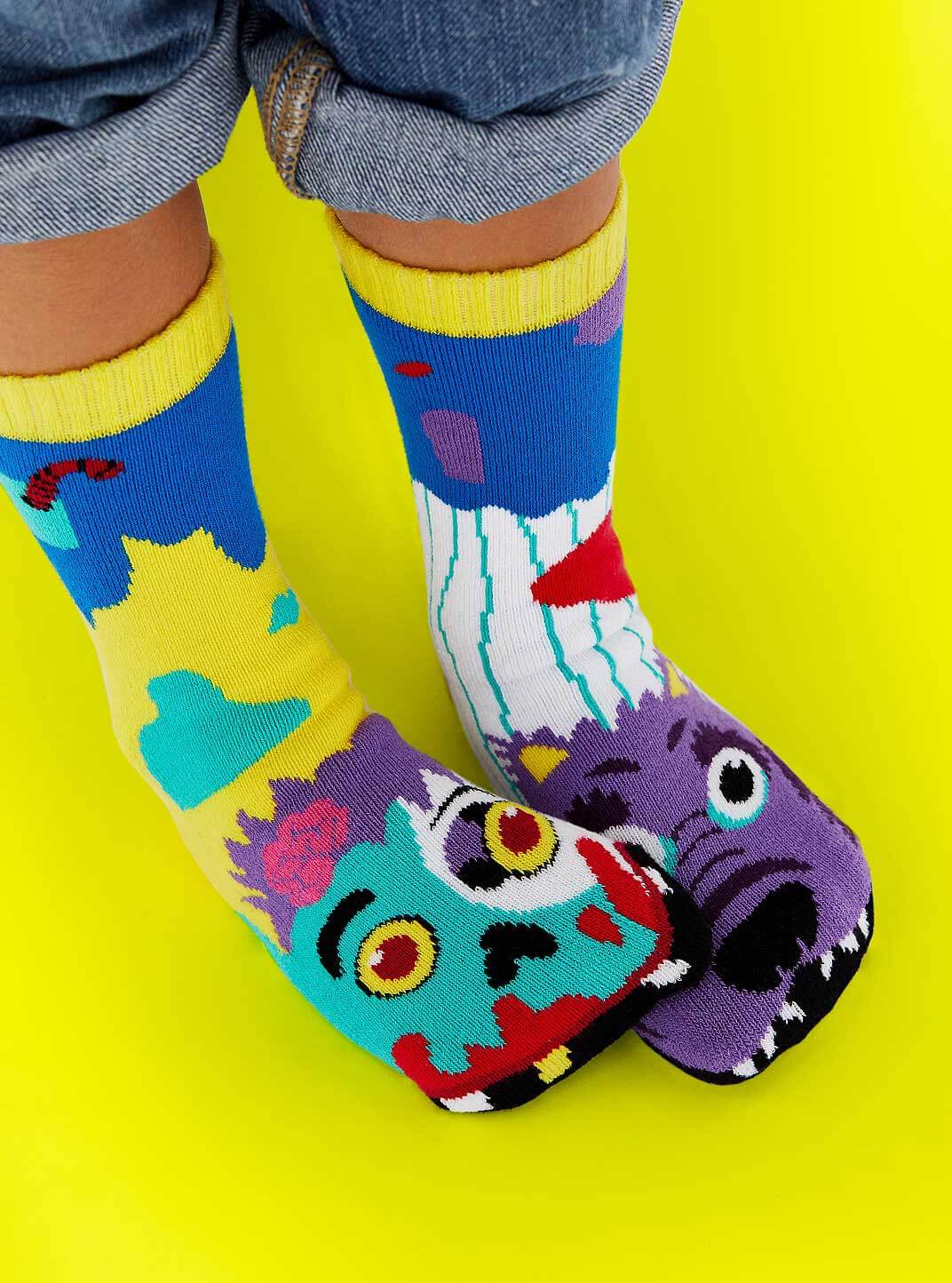 Werewolf &amp; Zombie Socks