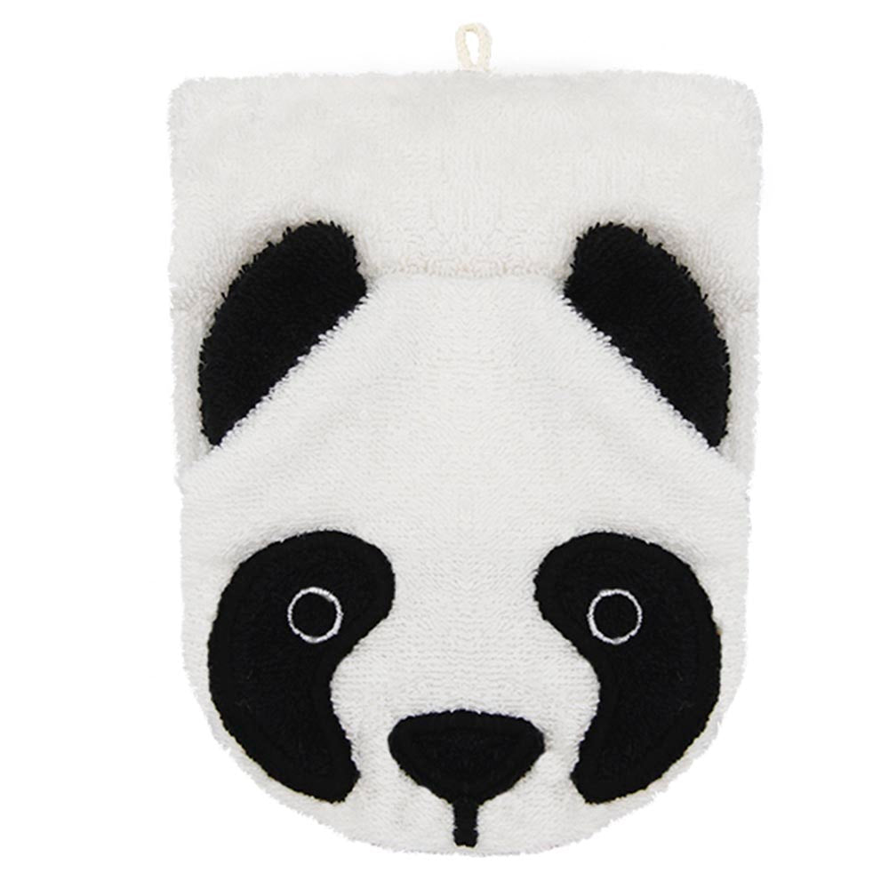 Panda Organic Washcloth Puppet