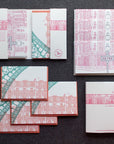 Paris Letterpress Note Card Set