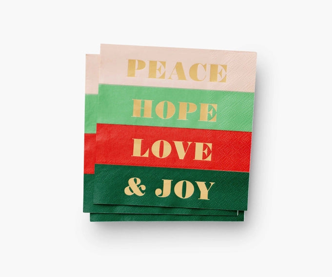 Holiday Cocktail Napkins