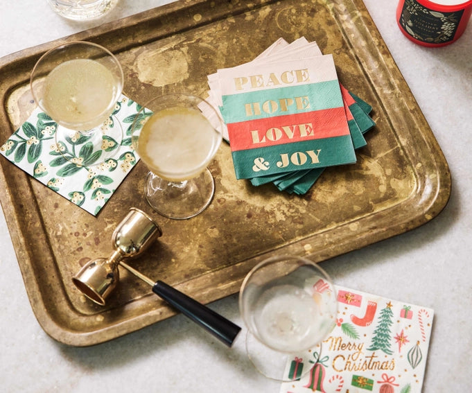 Holiday Cocktail Napkins