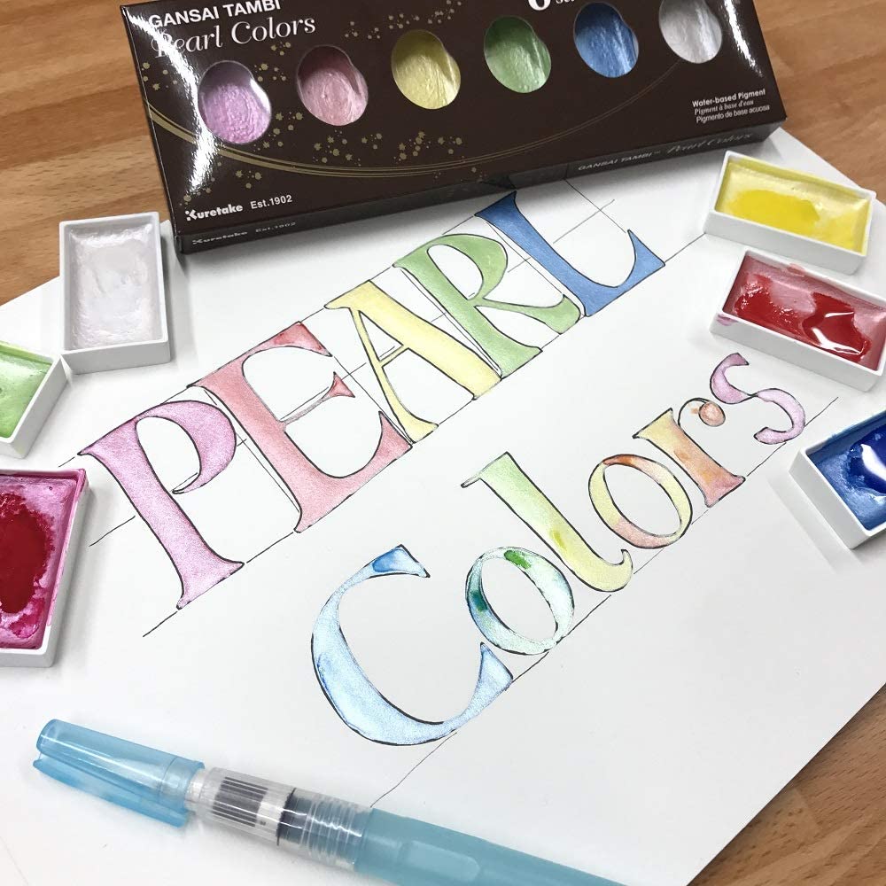 Gansai Tambi Pearl Watercolor Set