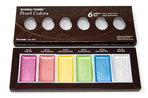 Gansai Tambi Pearl Watercolor Set