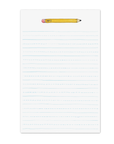 Pencil Chunky Notepad