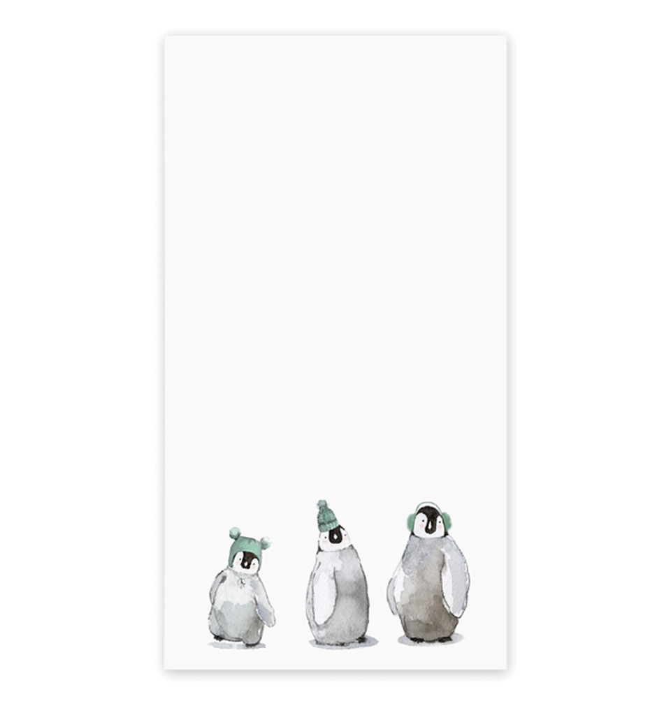 Penguin Party Notepad