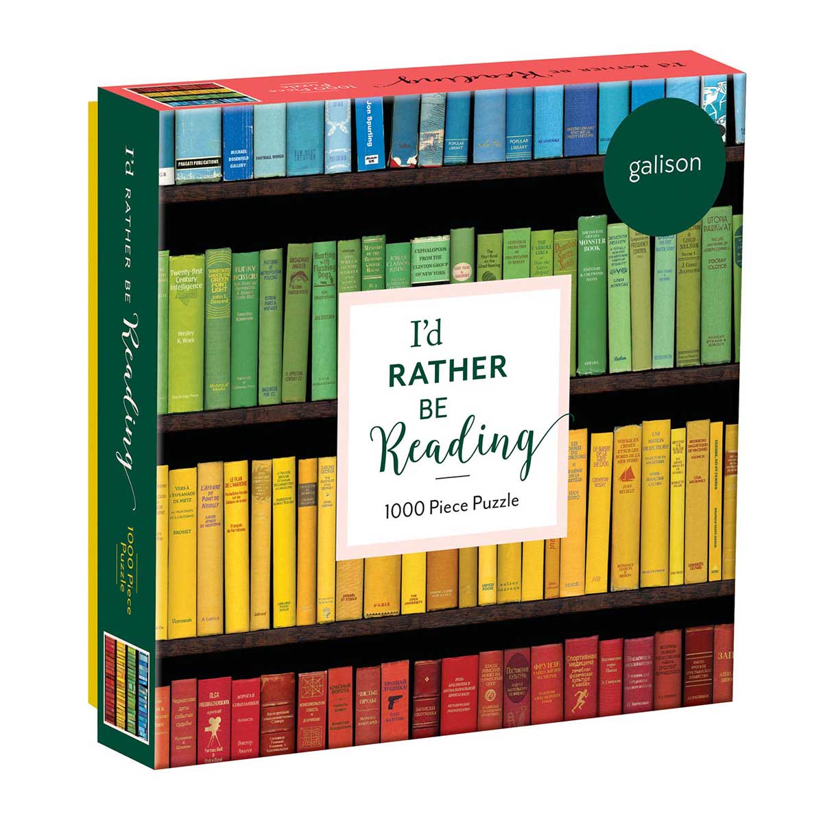 I&#39;d Rather Be Reading Puzzle