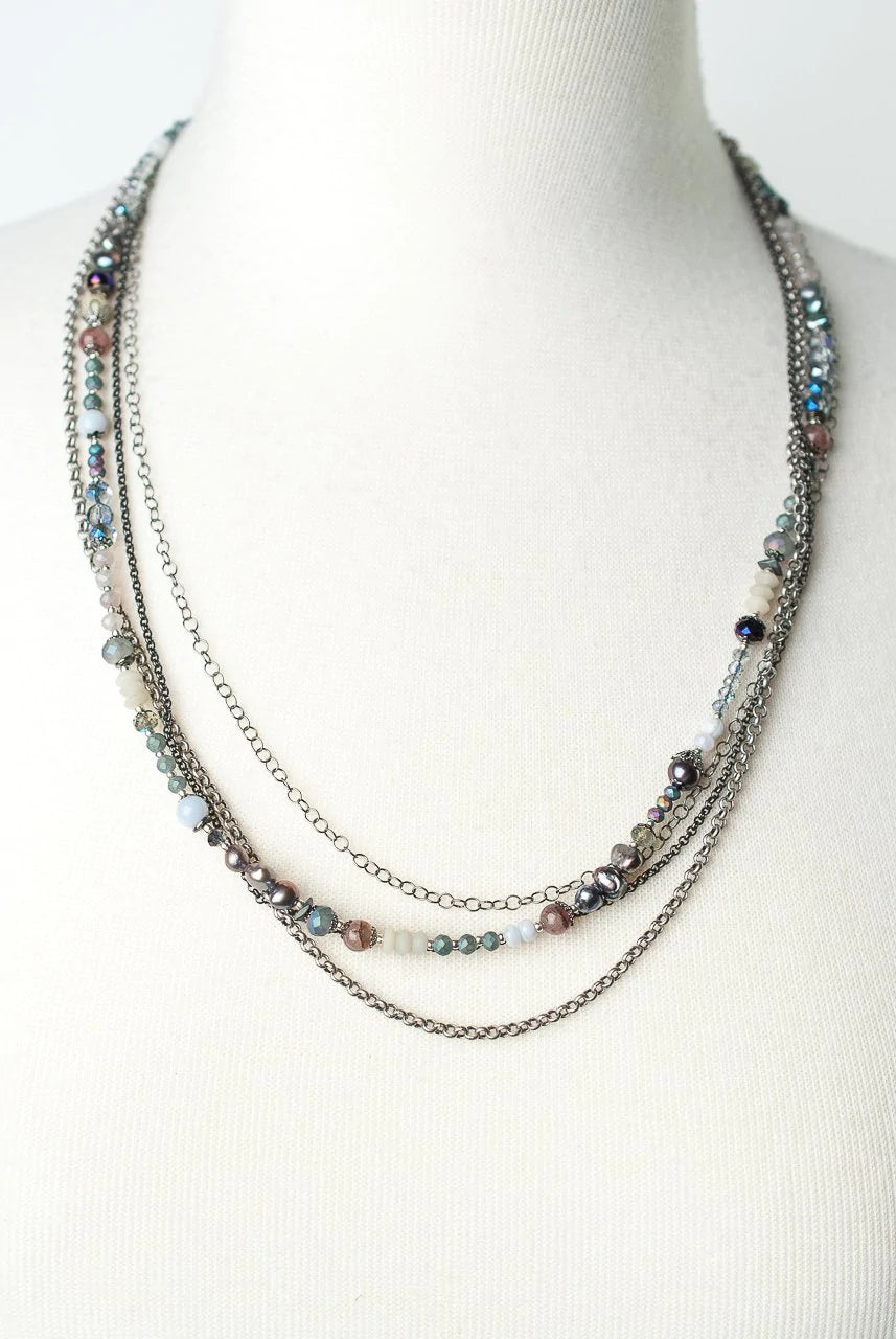 Reflections Multistrand Necklace