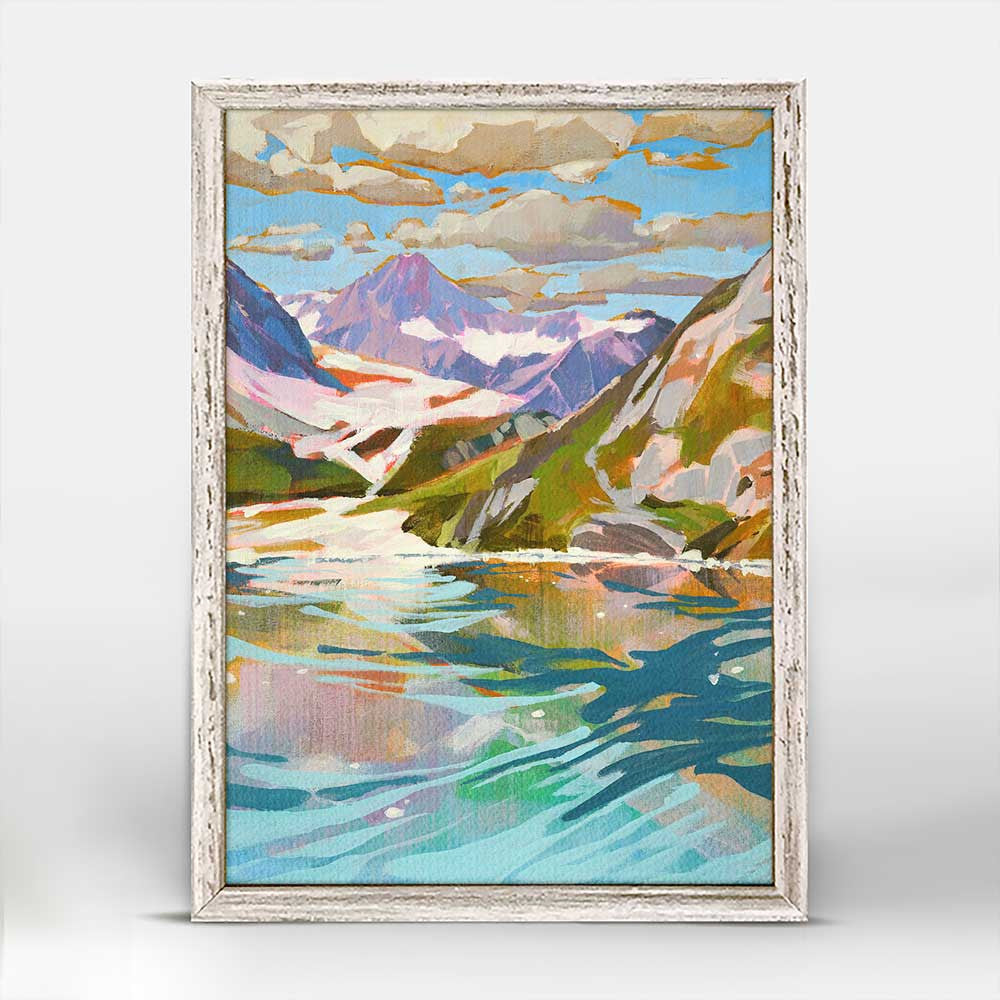 Road Trip Glacier Mini Canvas