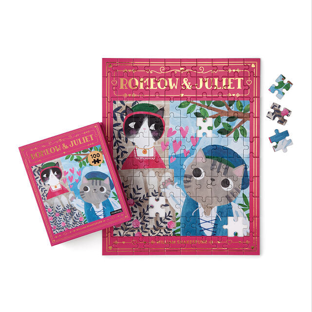 Bookish Cats 100 Pc Puzzle Collection