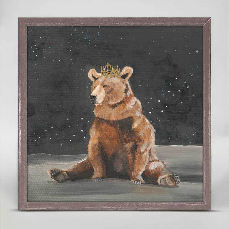 Royal Bear Mini Canvas