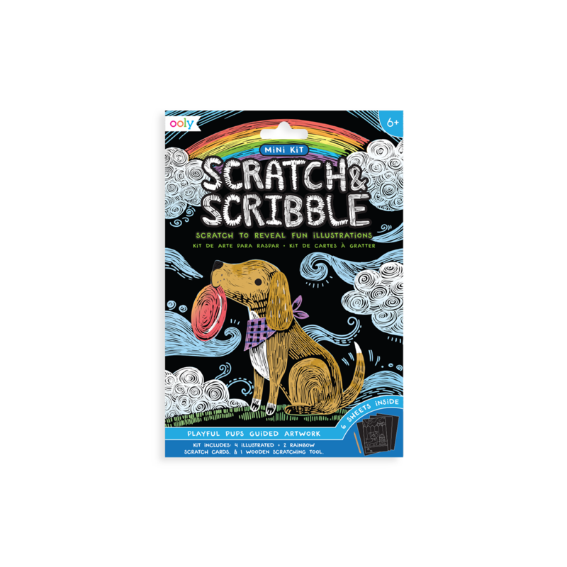 Mini Scratch &amp; Scribble Kit