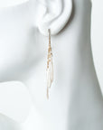 Serenity Pearl Tassel Earrings