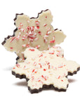 Peppermint Bark Snowflake Tin