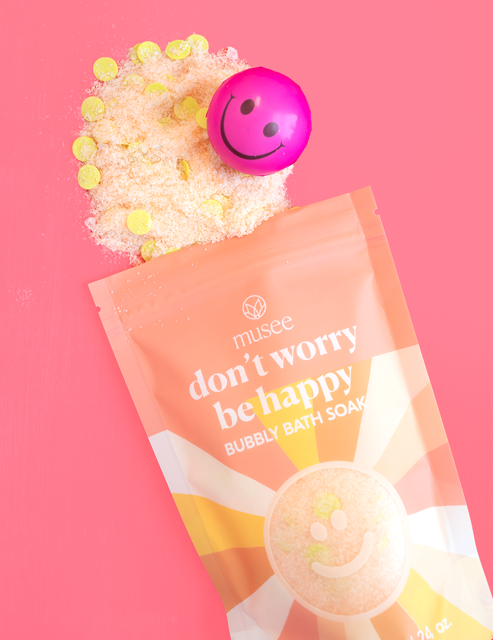 Don&#39;t Worry Be Happy Bubbly Bath Soak