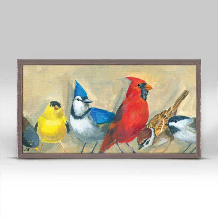 Songbirds Mini Canvas