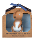 Arctic Squirrel Teether, Rattle, & Bath Toy