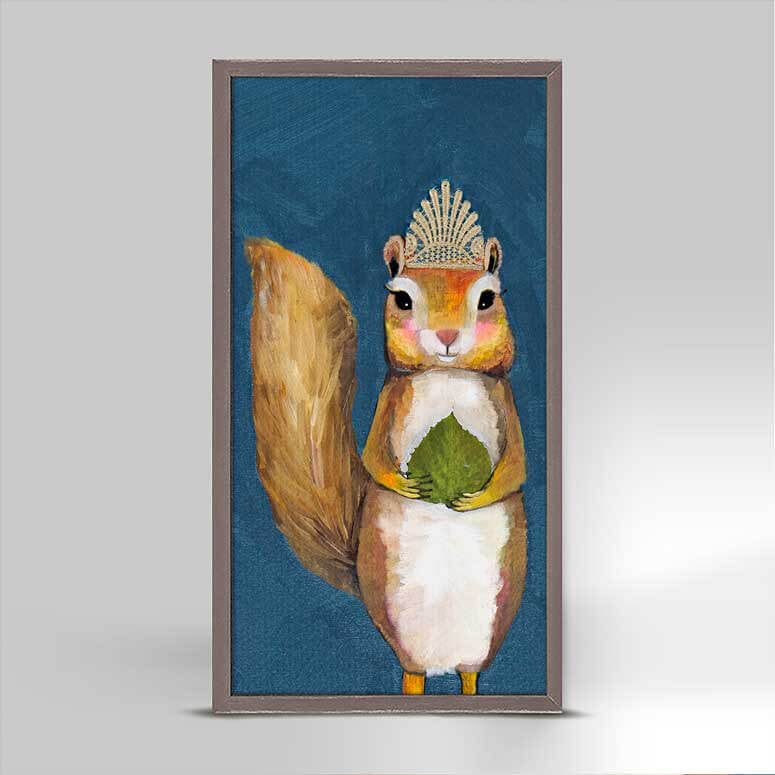 Squirrel King Mini Canvas
