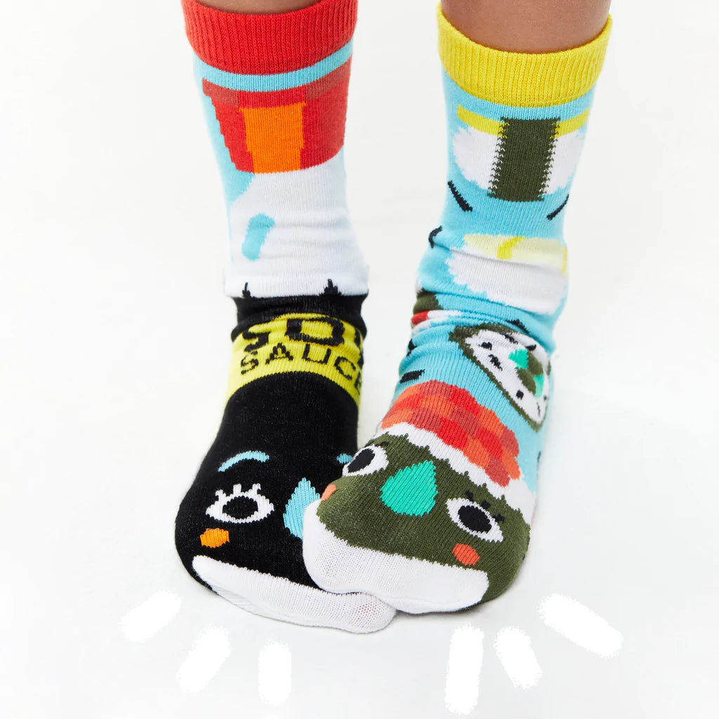 Sushi &amp; Soy Sauce Socks