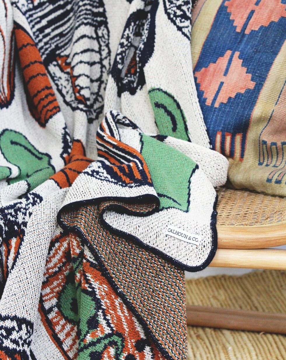 Sushi Knit Blanket