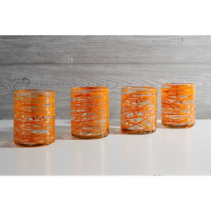 Handblown Swirl Tumbler