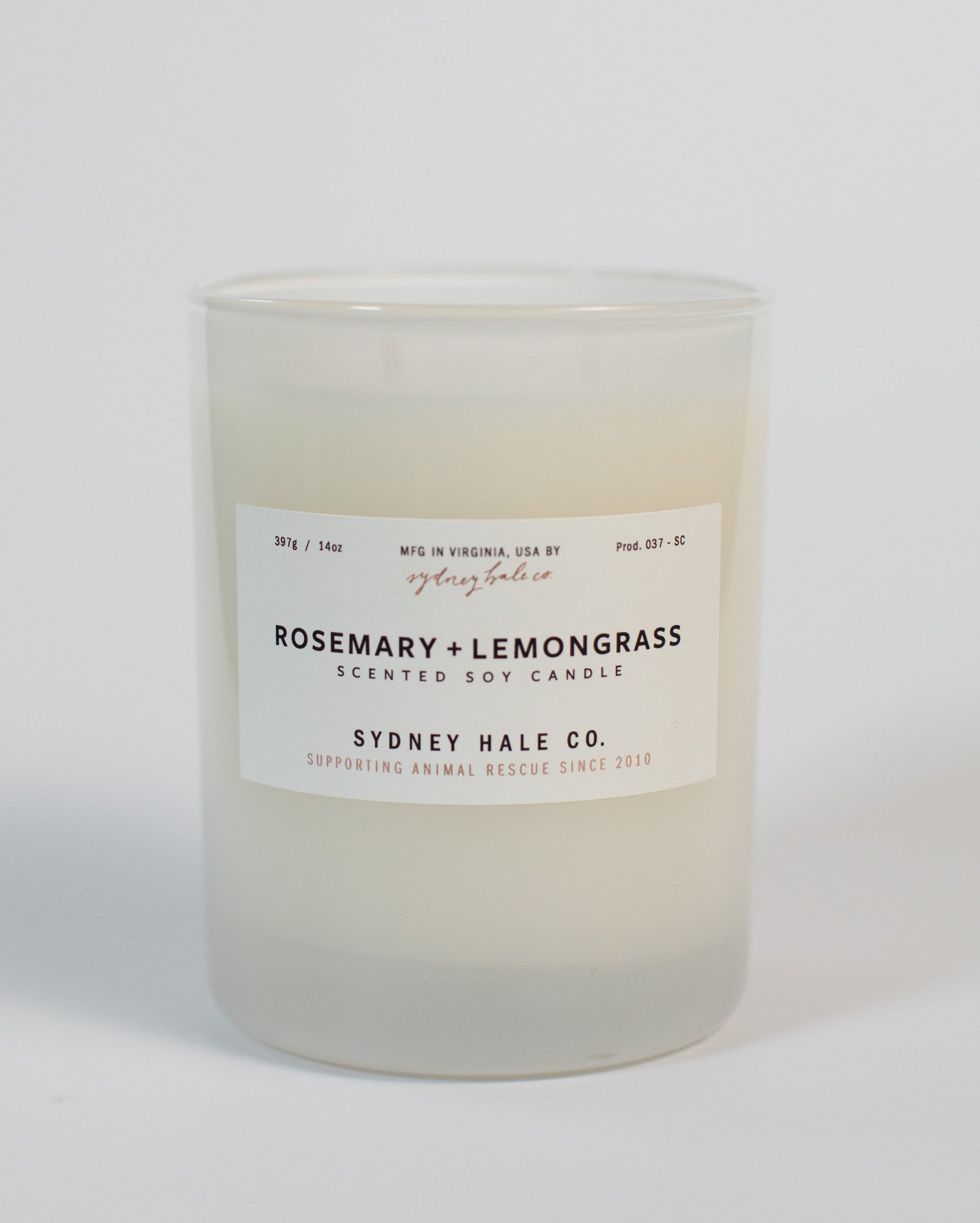 Rosemary &amp; Lemongrass Candle