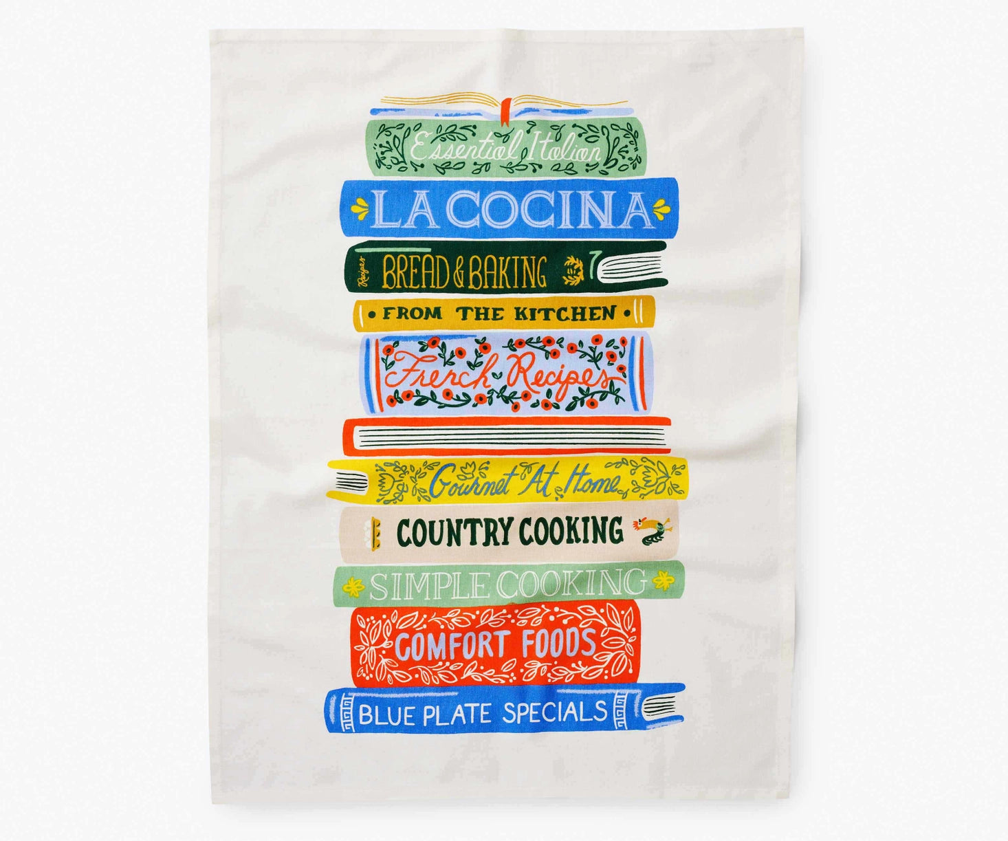 Cookbooks Kitchen Towel