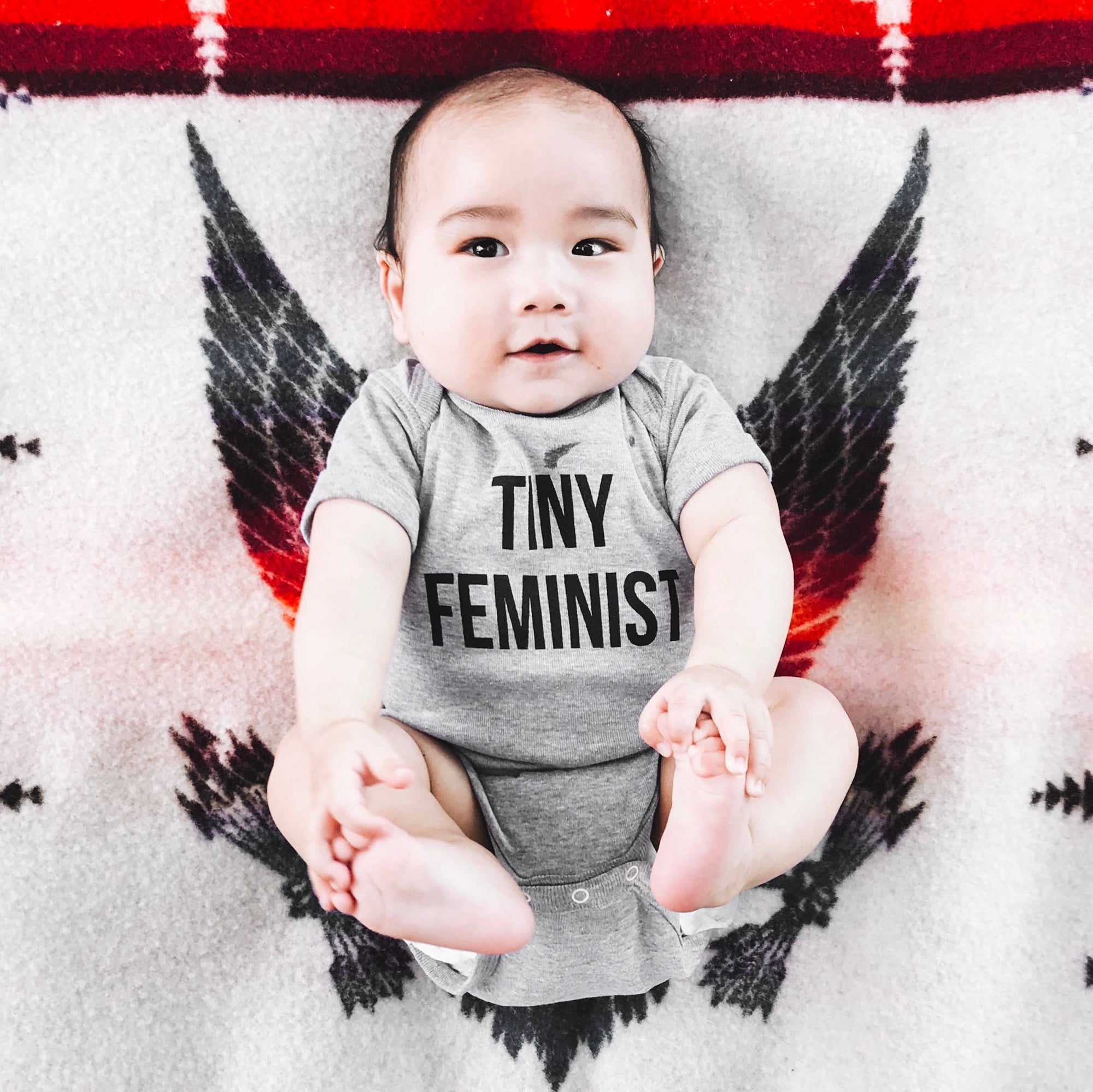 Tiny Feminist Onesie