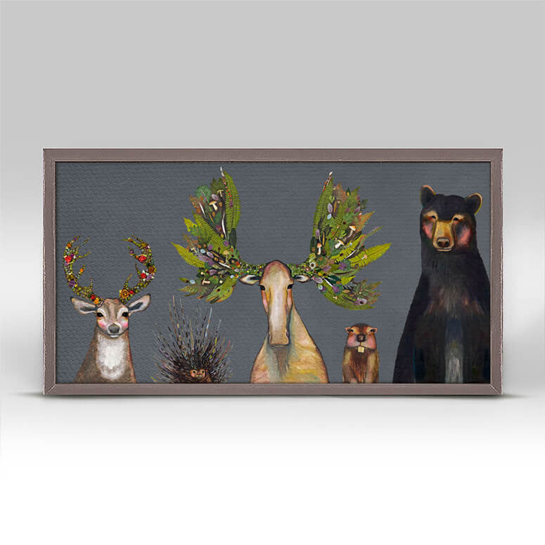 The Forest Five Mini Canvas