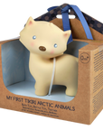 Arctic Fox Teether, Rattle, & Bath Toy