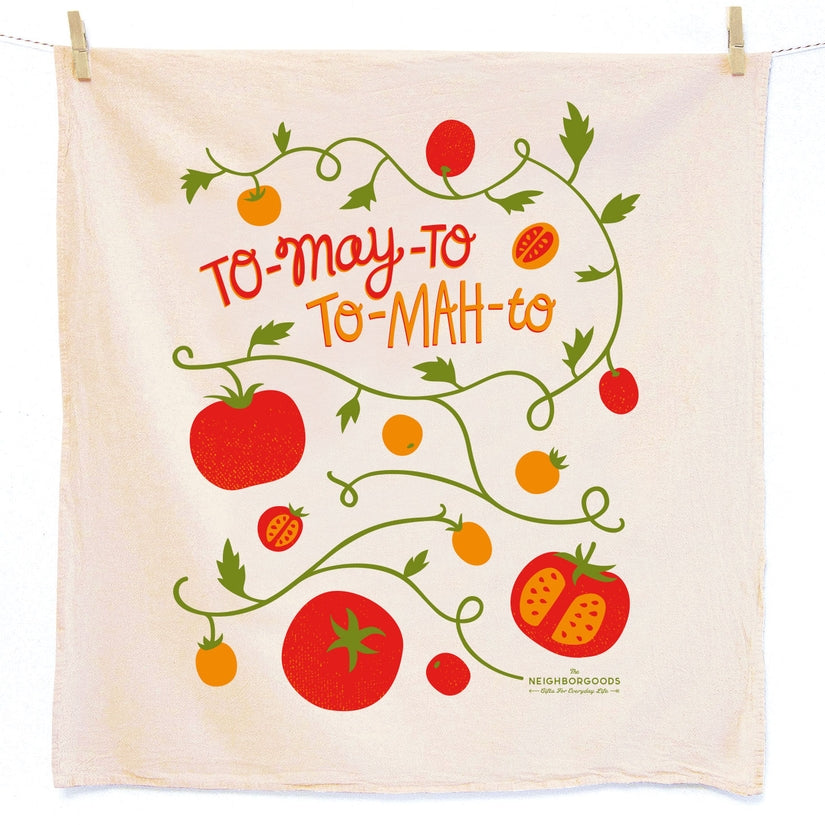 Tomato + Basil Dish Towel Set