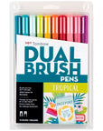 Dual Brush Pen Set- Tropical